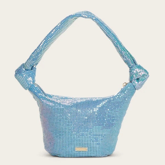 CULT GAIA Gia Shoulder Bag in Pale Sky - Picture 1 of 7